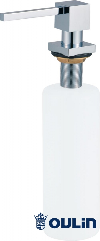 Дозатор кухонный для мыла Oulin OL-401FS  сатиновый